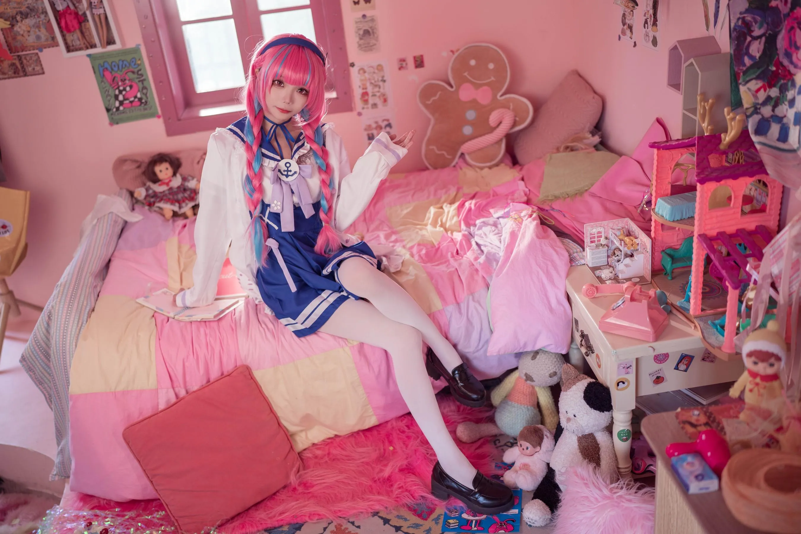 艾西Aiwest – NO.01 湊阿库娅 私服 [55P]插图3